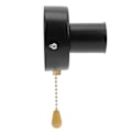 Miniatyrbild 5 av 5: 1 Set Vägglampa Lamphållare med Dragströmbrytare Hållbar Dragströmbrytare E27 Lamphållare