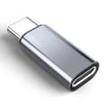 Lightning (hona) till USB-C (hane) adapter, kompatibel med iPhone 15 Grå Grå Grey