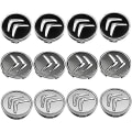 Miniatyrbilde 4 av 5: 4 stk. navkapsler for Citroen C4 Picasso C3 Berlingo C5 X7 C2 C1 Ds3 Zx Xsara C8 Ds Ds4 60mm felgsenterdeksler med merke