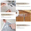 Miniatyrbillede 8 af 10: 2 stk 3m dobbeltsidet transparent nanote tape sort