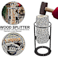 Miniatyrbillede 4 af 4: Brændekløver, Trækløver, Manuel Log Splitter, Brændekløver, Manuel Splitting Tool (b-polygon Bund, størrelse S) -ys
