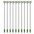 Pikkukuva 5 / 5: Kasvitukikeppi Lasikuitu Puutarha Yksittäisen Varren Tukirengas Kasville Kukalle 20pcs 48cm