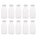 Miniatyrbillede 3 af 4: 10 stk. drikkeflasker, plastik drikkeflaske drikkevarebeholder genanvendelige drikkeflasker - PP-materiale høj temperaturbestandighed