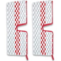 Miniatyrbillede 1 af 5: 2 stk. Mikrofiber Spray Mop Puder Kompatibel Med Promist Max Spray Mop, Vaskbar