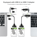 Miniatyrbillede 2 af 4: 2 i 1 datakabel Usb3.0 til Sata Easy Drive-kabel Type-c til Sata-adapterkabel til 2,5 tommer harddisk