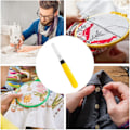 Miniatyrbillede 6 af 7: LED Nåletråder, Belyst Nåletråder med Plastiktrådsløkke, Bærbar DIY Nåletråder Håndsømningsværktøj (2-pak)
