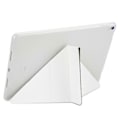 Miniatyrbillede 4 af 5: Origami Stand Læder Smart Case til iPad Air 10.5 (2019) / Pro 10.5 tommer (2017) White
