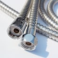 Miniatyrbillede 2 af 5: 2,0 meter Hi Flow Anti-kink Dobbelt Fleksibel Mindre Stål Er Slange Udskiftning Er Slange