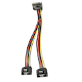 Miniatyrbillede 5 af 5: Pc Server Computer Harddisk 15-polet Sata 1 Han til 2 Hun Splitter Strømkabel