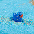 Miniatyrbilde 5 av 5: 200 stk. Mini Gule Ender Andunger Små Ender Hage Landskap Akvarium Dukkehus Potteplanter Dekorasjon Blue 100 PCS