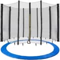 305 cm trampolinnät, skyddsnät för 6-stångs studsmattor, UV-beständigt