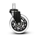 Miniatyrbillede 3 af 5: Office Owl skrivebordsstolhjul Rollerblade Caster til universel stol hjuludskiftning understøtter op til 650lbs