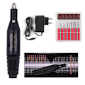 Miniatyrbilde 4 av 4: Elektrisk neglefil med 6 bits (Svart)