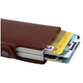 Pikkukuva 2 / 11: Kaksinkertainen varkaudenestolompakko RFID-NFC-suojattu POP UP -korttikotelo - Red - 12 cards