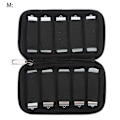 Miniatyrbillede 1 af 5: USB Flash Drev til Etui, Thumb Drive Kortholder Organizer, Elektronisk Tilbehør Medium