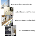 Miniatyrbild 2 av 6: 8 st glasklämma glas hållare - 304 rostfritt stål klämma för ledstång fönsterbalustrad snabb