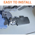 Miniatyrbild 5 av 5: Multifunktionell magnetisk sömnadsguide, fållguide, multifunktionell linjal, sömnadsguide, fållguide för industriell lockstitch eller walking foot symaskin
