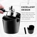 Miniatyrbild 3 av 8: Kaffe Knock Box Gummi, Espresso Kaffe Knock Box Behållare, halkfri Kaffe Grounds Behållare med Avtagbar Knock Bar