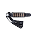 Miniatyrbillede 3 af 5: 12-huls akustisk guitar pickup lydhul pickup magnetisk transducer fader lydkabel guitardele -q
