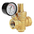 Miniatyrbild 1 av 2: Dn25 Justerbar Vattentrycksreduceringsregulator, Mässings Vattentrycksreduceringsventil + Manometer Vattentrycksmätare (dn25)