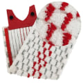 Miniatyrbillede 5 af 5: pcs Mop Pads Til Vileda Ultramax Mop Genopfyldning Udskiftning moppeklud rød