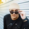 Pikkukuva 4 / 6: 4 kappaletta Trawler-pipo Watch Hat Roll up Edge Skullcap Fisherman Beanie Unisex-Valkoinen, Beige, Punainen, Keltainen