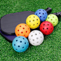 Miniatyrbild 3 av 7: 3-pack Pickleballbollar 40 hål Utomhus Pickleballbollar Pickleballs ihåliga träningsbollar med flera färger Green