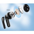 Miniatyrbilde 5 av 7: Smart touch, lang batterilevetid, tre-skjerms digital display, trådløse in-ear Bluetooth-hodetelefoner -