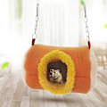 Pikkukuva 2 / 3: Plush Snuggle Bird Hammock Hengittävä Pitää Lämpimänä Lemmikkieläinten Tarvikkeet Lintujen Plush Lämmin Talvi Riippuva Hammock Linnuille