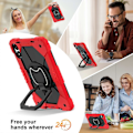 Miniatyrbilde 2 av 5: Silikon Hybrid PC-deksel for Xiaomi Redmi Pad Pro 12.1 Red Black