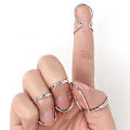 Miniatyrbild 3 av 5: 8-pack Gitarr Fingerplock Set - Rostfritt Stål