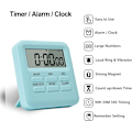 Miniatyrbillede 2 af 4: Digital Timer med 3 i 1 Ur/Vækkeur Funktion, Magnetisk Køkken Timer, Nedtællings Stopur Ti
