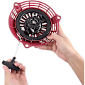 Miniatyrbild 4 av 5: Startvev för Honda Gcv135 Gcv160 En2000 Motor Gräsklippare Generator Manuell Start Röd