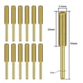 12× Diamant Motorsag Slipebor Kjedesag Bor Bits for Dremel Jaf 5.5mm