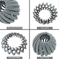 Miniatyrbillede 4 af 5: Lazy Fashion Birds Nest Hårklemme, 7 stk. Fuglerede Hårnål til Kvinder og Piger Hårklemmer Hårtilbehør Donut Bun Maker Hårtilbehør