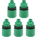 Snabbkoppling för trädgårdsslang, 4 mm innerdiameter, 5-pack, för trädgårdsbevattningssystem.