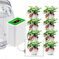 Miniatyrbild 1 av 5: Automatiskt bevattningssystem för krukväxter, bevattningsanordningar USB automatisk droppbevattningssats växtbevattningssystem med vattentimer for 8 Plants