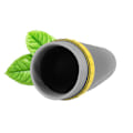 Miniatyrbild 3 av 5: Bärbar Coverless Twist-mugg med isolerad kaffekopp i rostfritt stål Gray penguin