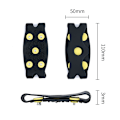 Miniatyrbilde 4 av 5: Vinter Sko Pigger Is Grippers Sko Is Snø Pigger Is Trekk Boots Grips Is Snø Grips