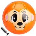 Miniatyrbilde 1 av 5: Fotball for barn, småbarn, størrelse 2, liten ball for baby, hageballgave til barn, gutter, jenter, 1, 2, 3, 4, 5, 6 år gammel, oransje ape