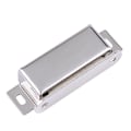 Miniatyrbilde 1 av 4: Magnetisk dørstopper - Magnetiske dørstoppere for skap, dørmagneter, medium (4 stk. - sølv)