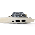 Miniatyrbillede 3 af 5: Pcie Firewire-kort til Windows 10, ieee 1394 Pci Express-controller 4 porte (3 x 6-benet og 1 x 4-benet)