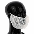 Miniatyrbild 2 av 3: 100 x Simply Direct White Beard Snoods Engångshygien Skydd för Ansiktshår -