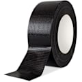 Pikkukuva 1 / 5: Musta rulla teippiä, Gaffer-teippi, 48 mm x 45 m, Vahva teippi Raskaan tehtävän liimakangasteippi, Supertahmea ja vedenpitävä Gaffa-teippi, Mattoteippi