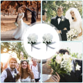 Miniatyrbilde 5 av 5: 2 stk roser corsage, knapphulls corsage, bryllupsblomst corsage, bryllupsknapphull, brudgom knapphull, bryllupsknapphull hvit rose