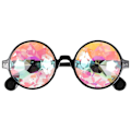 Pikkukuva 2 / 4: 4D-jouluaiheiset holografiset aurinkolasit Kaleidoskooppilasit Kaleidoskooppirave-lasit Psykedeelinen Rave-lasit