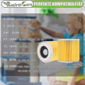 Miniatyrbillede 3 af 5: 2 stk. patronfilter til Wd3 Premium Wd2 Wd3 Wd3p Wd3 Mv2 Mv3 filter Wd3 erstatningsfilter til Krcher støvsuger 6.414-552.0/6414552
