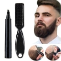 Miniatyrbilde 1 av 5: Pen Beard Filler Pencil Beard Enhancer Vanntett Mustache Fargelegging Forming Verktøy Hår Blyant Svart
