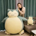 Miniatyrbilde 3 av 5: Gigant Snorlax plysjdukke søt bjørn stor plysjmyk pute utstoppet dukkegave til barn-50cm