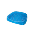Miniatyrbild 1 av 5: Gel Sitter Sittdyna, Andningsbart Honeycomb-stöd, Bekväm Smärtlindring för Kontoret, Flexibel Design, Ergonomiskt Ryggstöd för Långa Timmar av Sittande